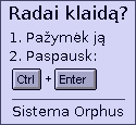Sistema Orphus
